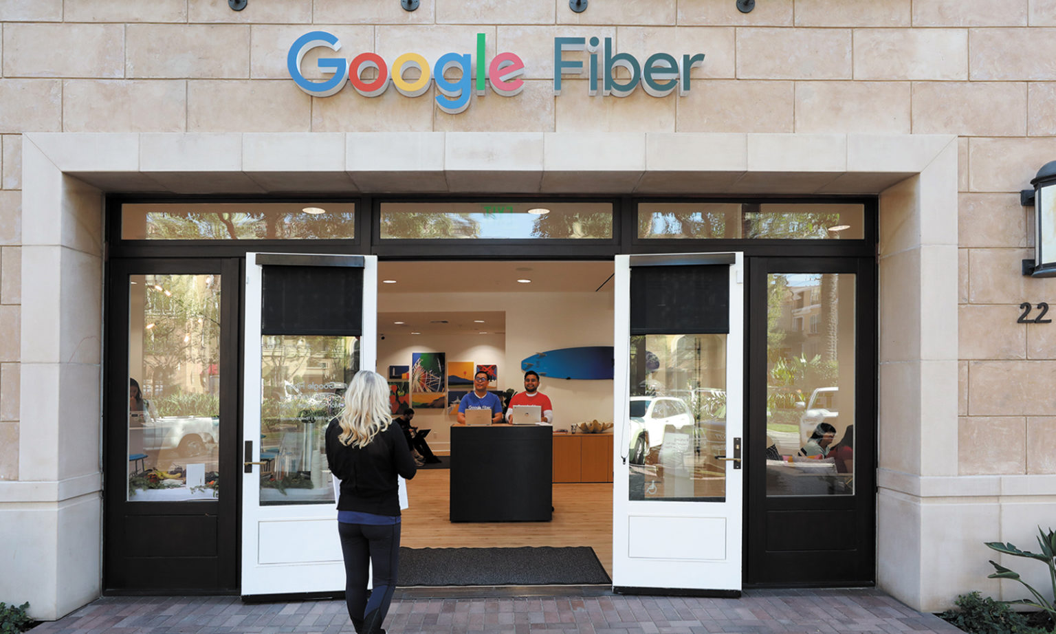 Google Fiber Space Opens At The Village - Irvine Standard