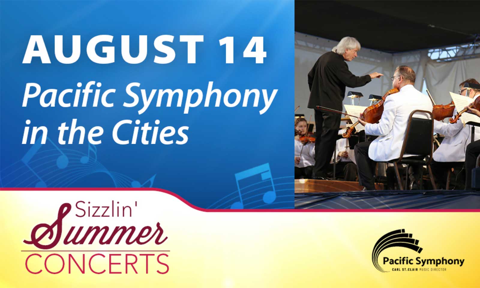 Sizzlin' Summer Concert Pacific Symphony in the Cities (Orchestra